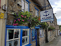 The Blue Anchor Inn outside