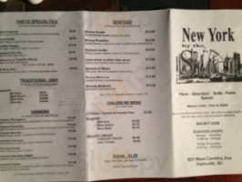New York By The Slice menu