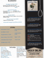 Downtown Diner menu
