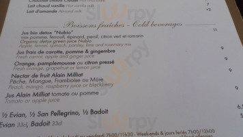 Le Castiglione menu