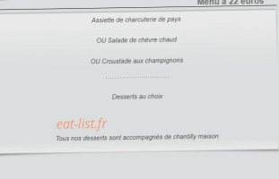 Enjolras menu