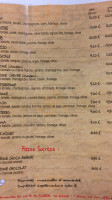 Pizza Delpierro menu