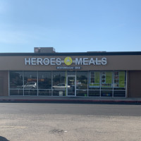 Heroes Meals outside