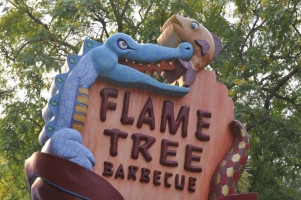 Flame Tree Barbecue food