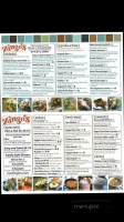 Zingo's Mediterranean menu