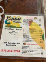 Sunrise Kitchen Mexican American Food food