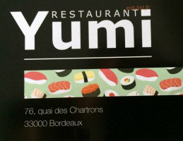 Yumi menu