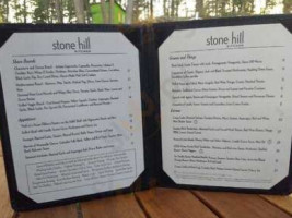 Stone Hill Kitchen menu