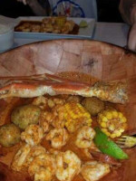 Cajun House Seafood Ramen food