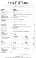 The Benchmark menu