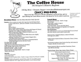 Surf Town Coffee Company menu