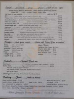 Rise-n-shine Bakery And Cafe menu