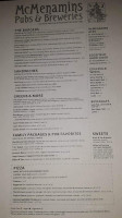 Mcmenamins Lighthouse Brewpub menu