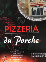 Pizzeria Du Porche menu
