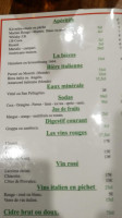 Lavantoura menu