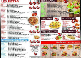 Pizza Delattre menu