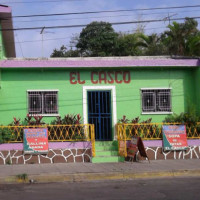 El Casco outside