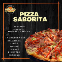 Saborita Snack Pizzeria food