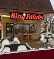 King Falafel outside