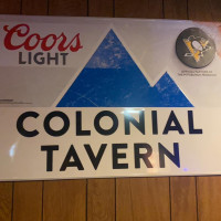 Colonial Tavern menu