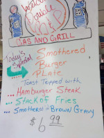 Double R And P Gas Grill menu