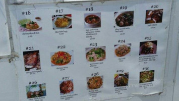 Kannika's Thai Food menu