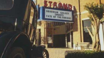 Historic Strand Dinner Cinema outside
