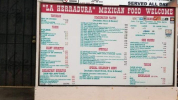 La Herradura Mexican Food inside
