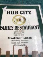 Hub City menu