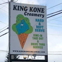 King Kone menu