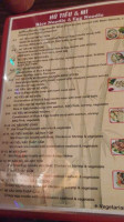 Pho Sai Gon menu