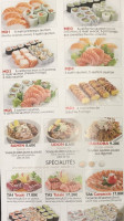 O Wasabi menu