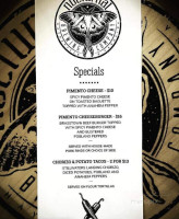 Nocturnal Brewing Company menu