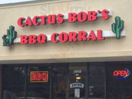 Cactus Bob's BBQ Corral food