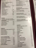La Fonda Latin Cuisine menu