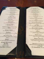 Uva Restaurant Wine Bar menu