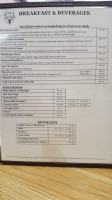 Ukiah Thicket Cafe menu