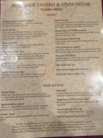 Muleshoe Tavern menu