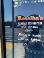 Rosalba's Mexican outside
