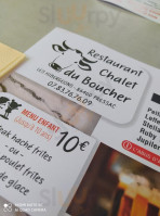 Le Chalet Du Boucher food