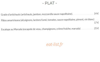 Momento menu