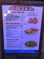 Ritchie's Diner menu