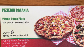 Pizza Catania food