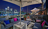 Terrace At Hilton London Docklands Riverside inside
