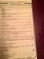 Blue Goose Cantina menu