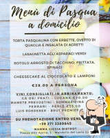 Mamma Ciccia Rooms Apartments menu