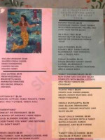The Surly Mermaid menu