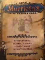 Murrieta's food