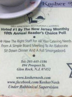The Kosher Nosh food