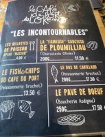 Le Cafe du Port menu